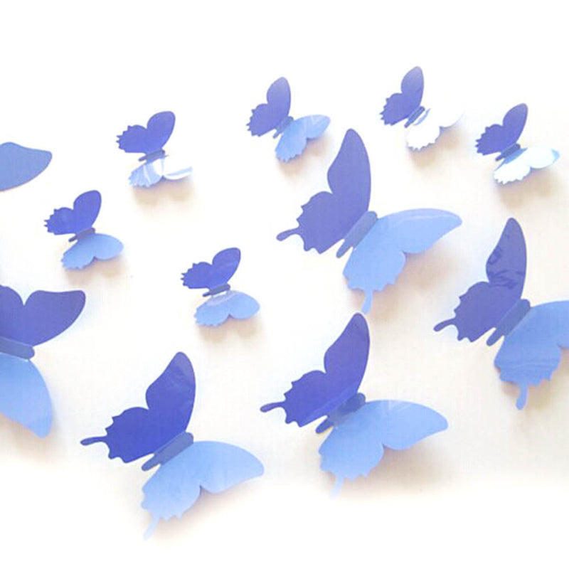 3D Butterflies Wall Stickers Room Home Decors Art / DIY Decorations Paper Wall Decorated